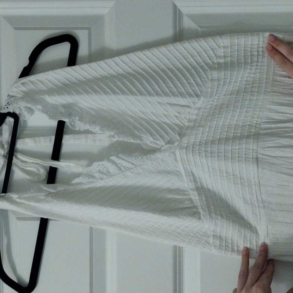 Eliza J white halter dress